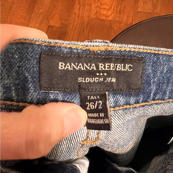 #116 Banana Republic Slouch Jeans in 2 Tall - Picture 2 of 5